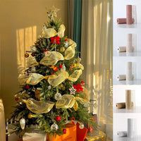 9M Christmas Ribbon Decoration Hanging Christmas Tree Pendent Ornaments for Home Decor Navidad Party New Year 2026 Accessories