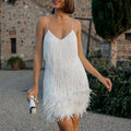 Woman's Tassel Sling Dress