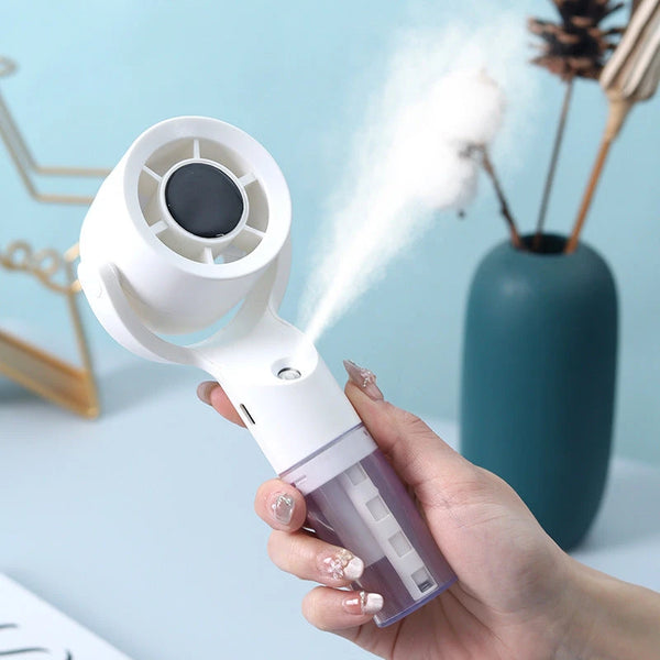 Handheld USB Rechargeable Spray Fan
