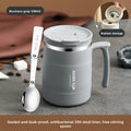Insulated Travel Mug with Spoon Lid