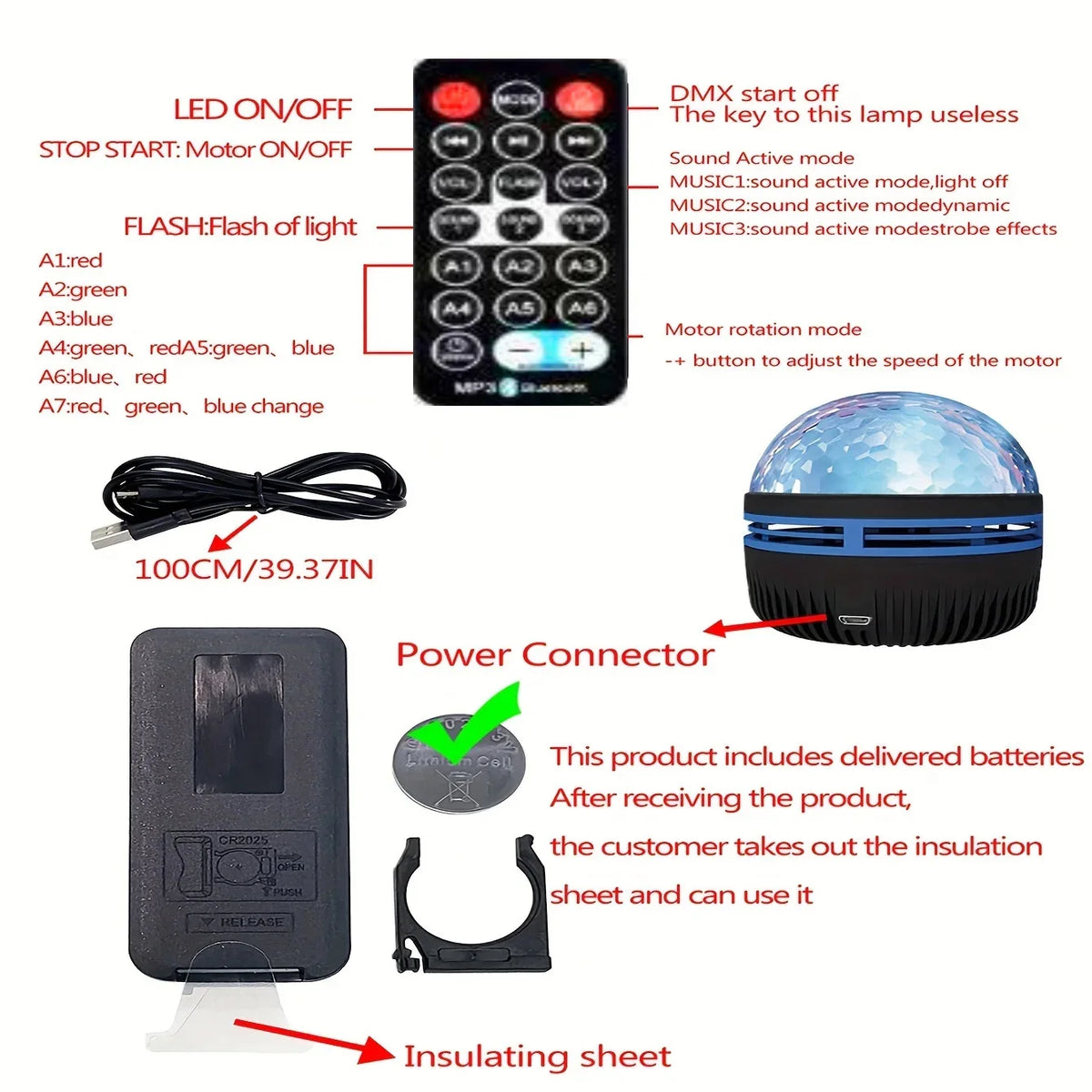 Galaxy Star Projector