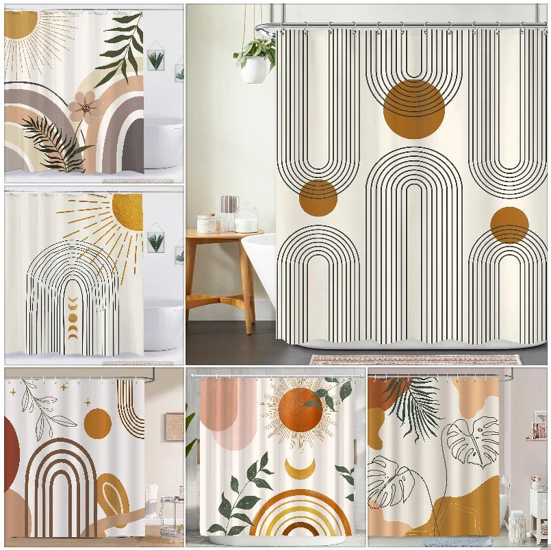Abstract Shower Curtain