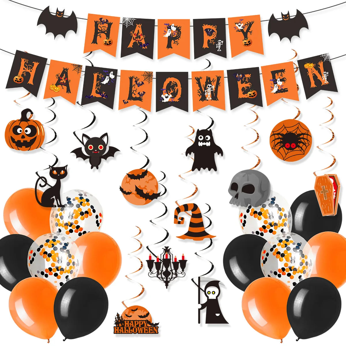 Halloween Party Decoration Kit