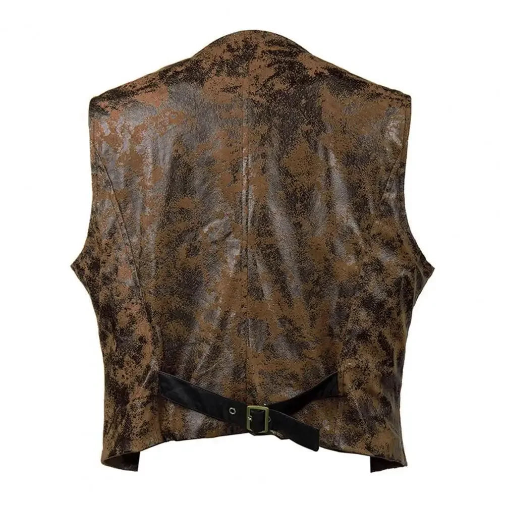 Men's Steampunk Vest Costume