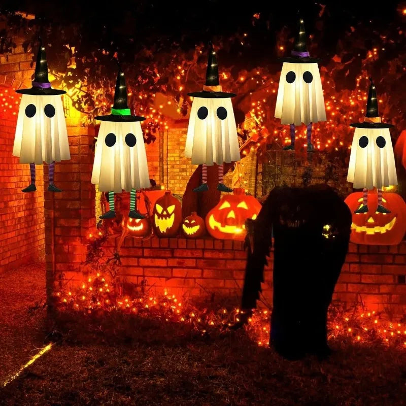 Glowing Witch Hat Ghost Lights