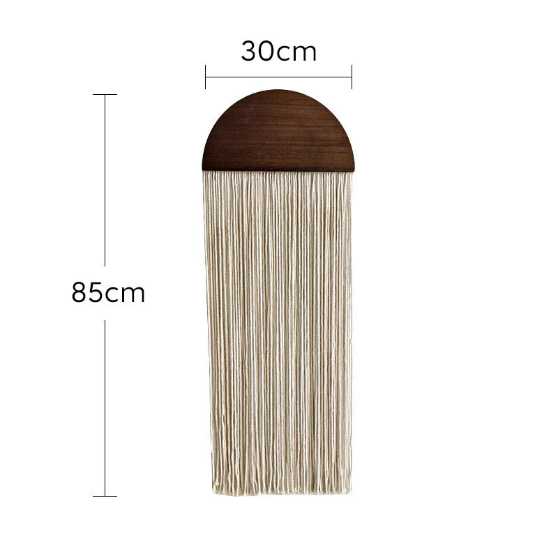 Hand-Woven Tassel Tapestry