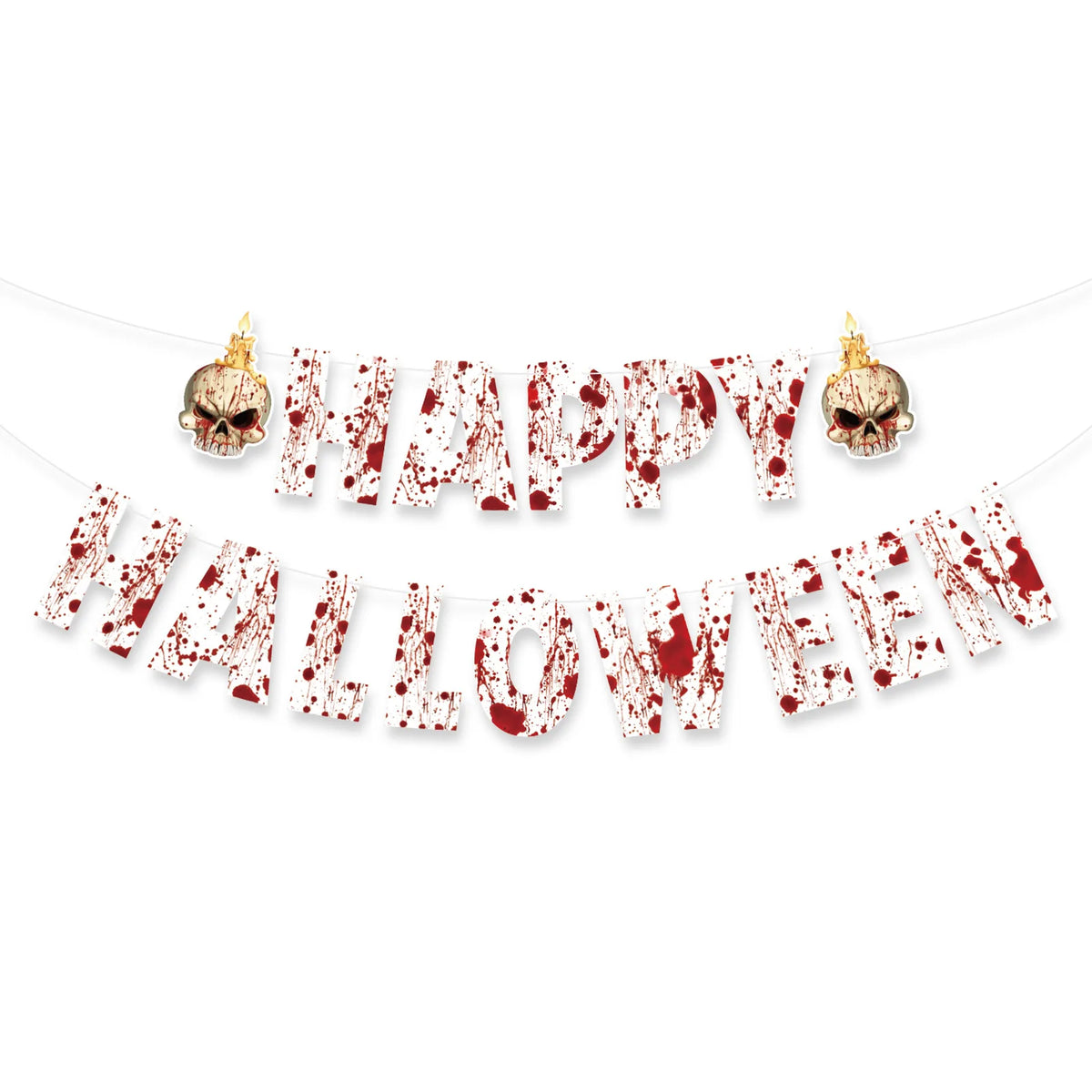 Bloody Happy Halloween Banner