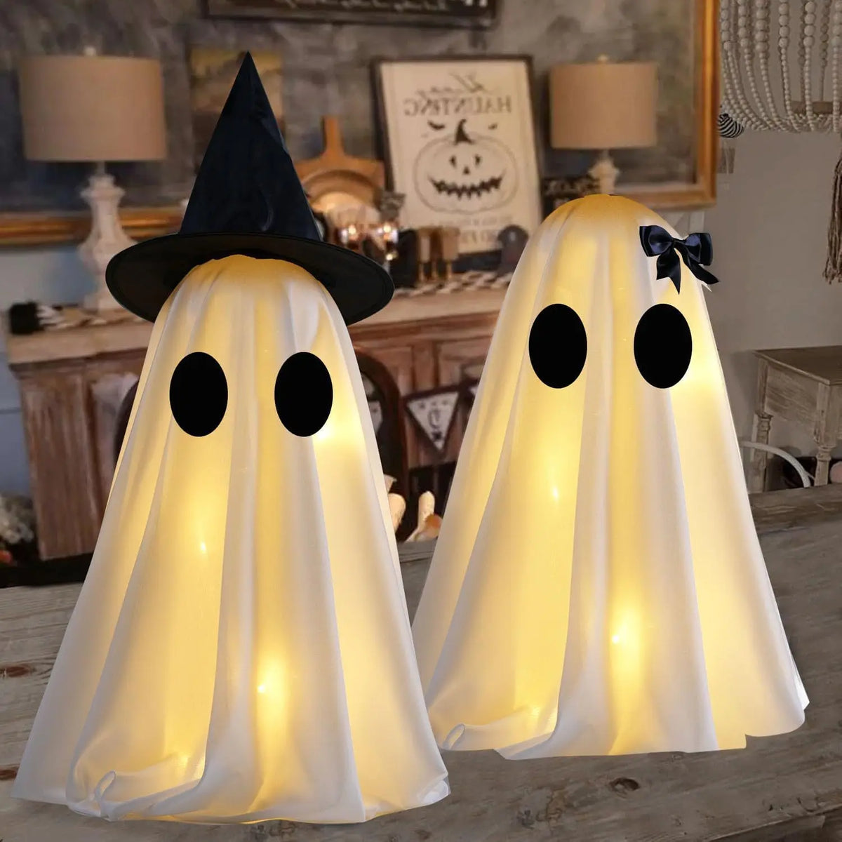 Glowing Tabletop Ghost