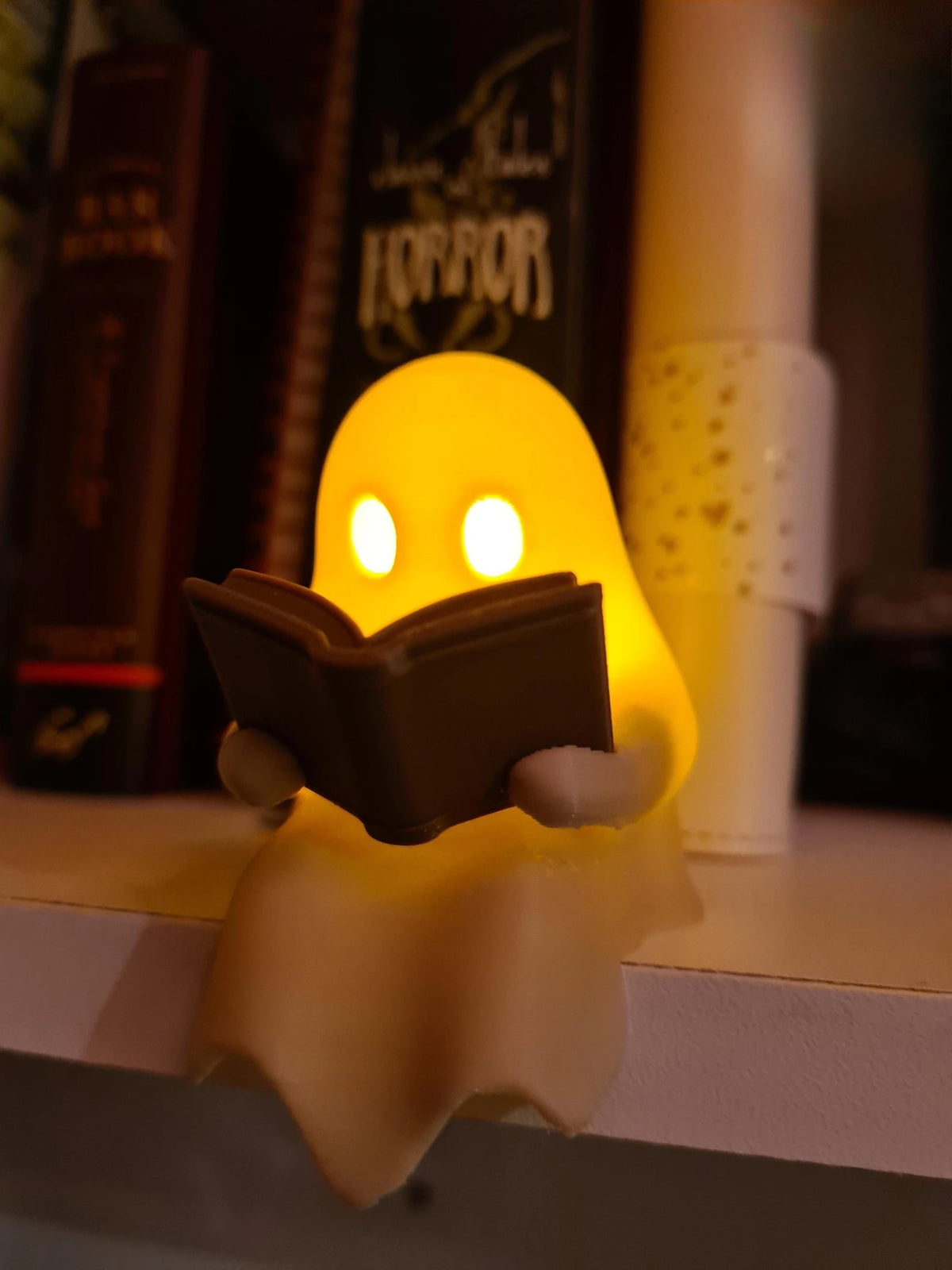Reading Ghost Shelf Sitter
