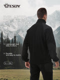 Esdy Men's Outdoor Thin Fleece Jacket