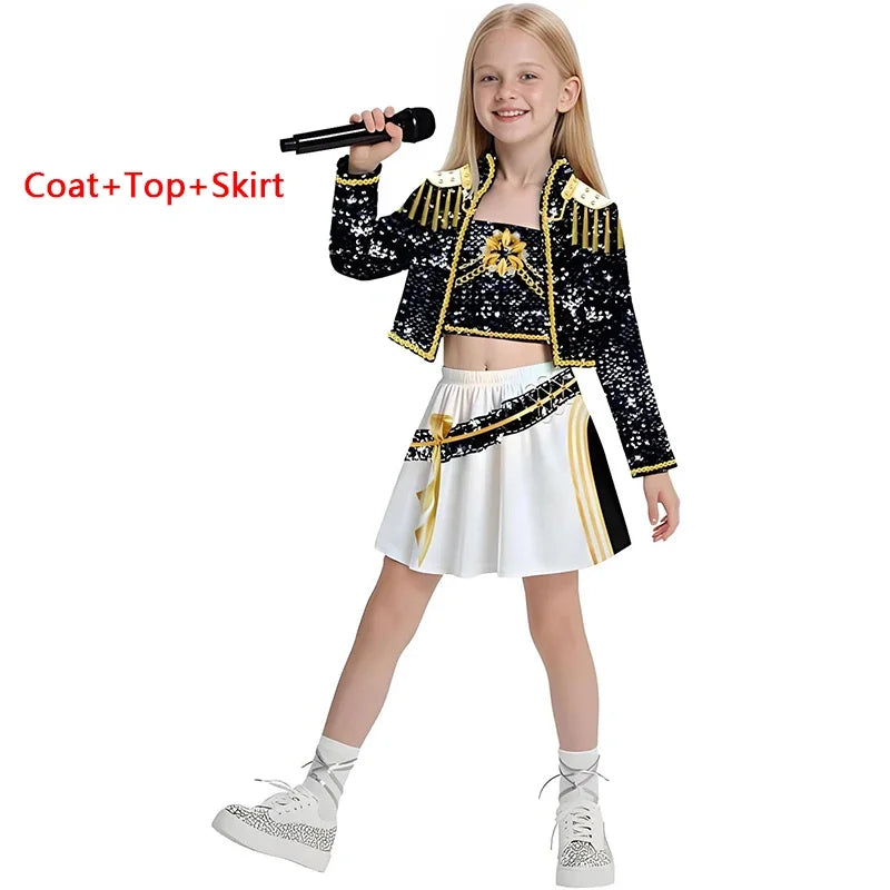 Kids' K-Pop Idol Stage Costume