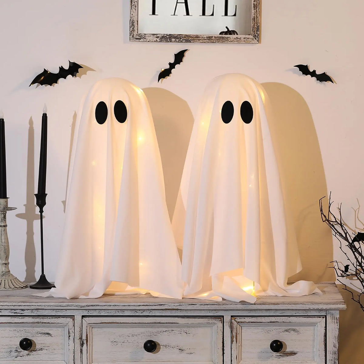Ghosts with Lights (2 Pack)