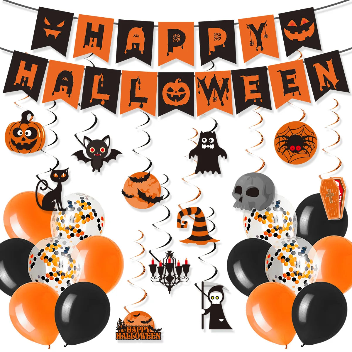 Halloween Party Decoration Kit