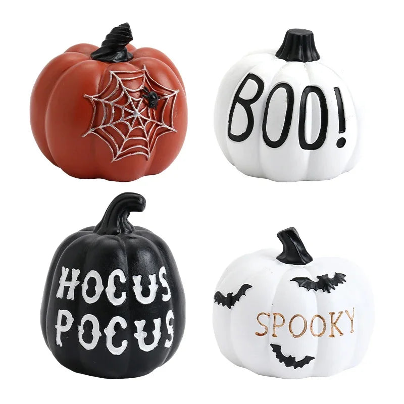 Resin Pumpkin Word Decor