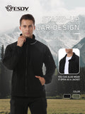 Esdy Men's Outdoor Thin Fleece Jacket