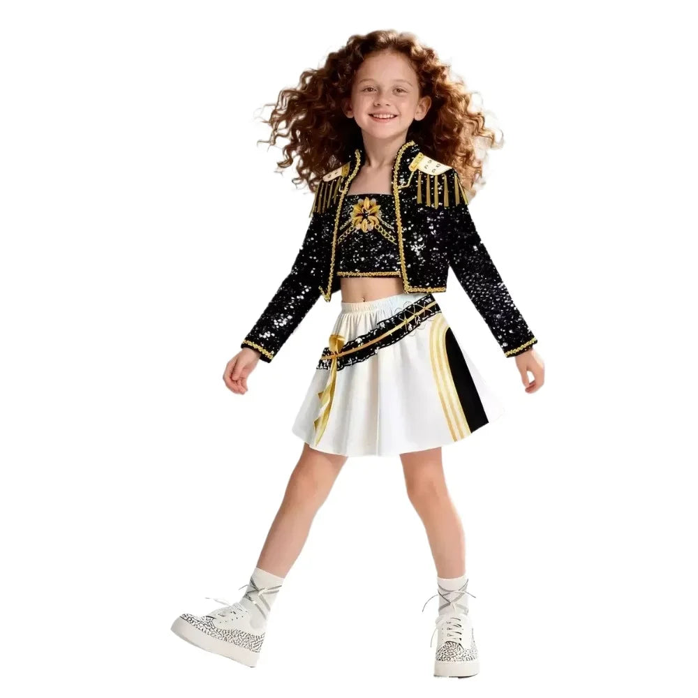 Kids' K-Pop Idol Stage Costume