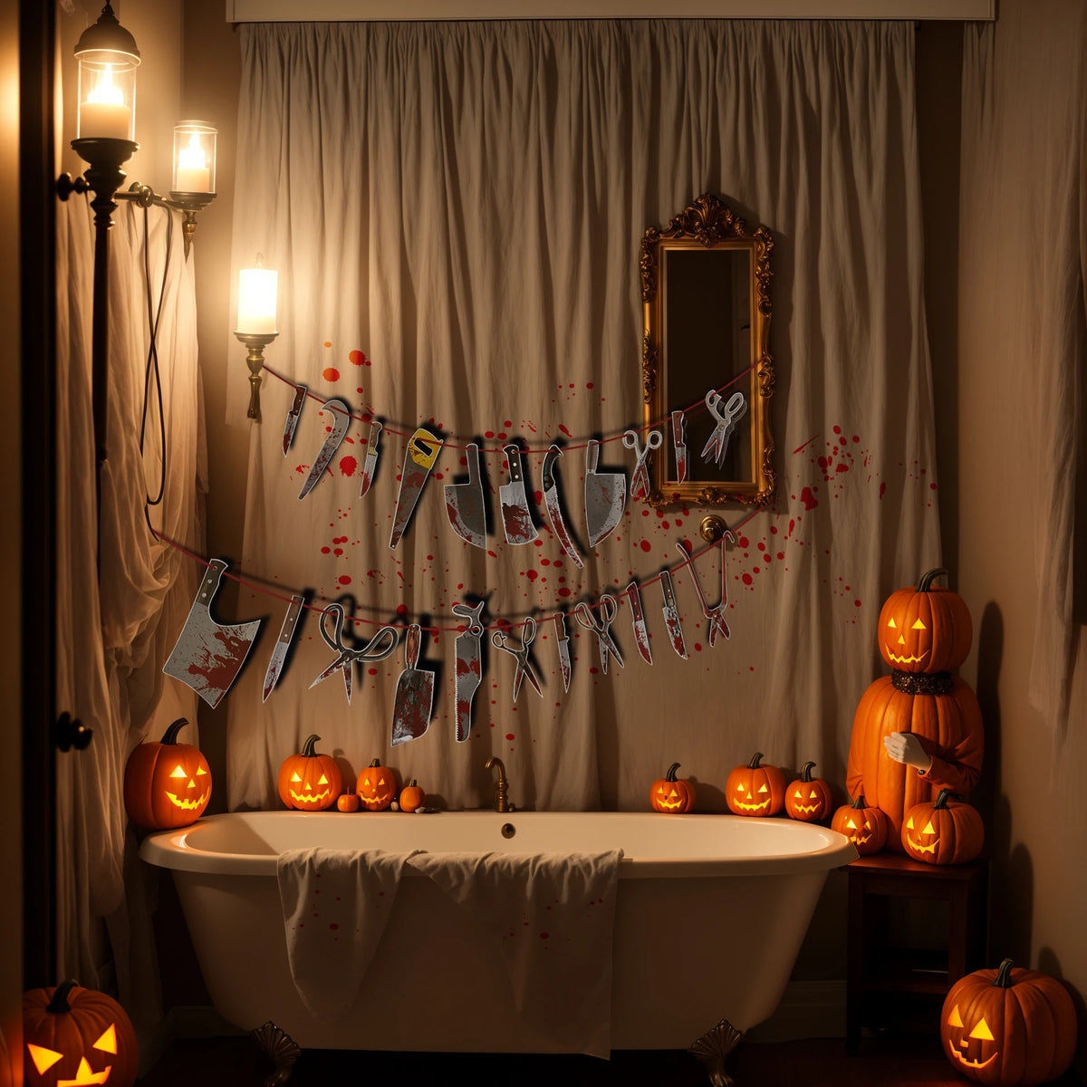 Insane Asylum Party Decor Set