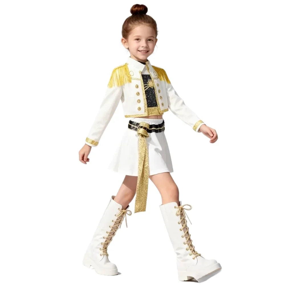 Kids' K-Pop Idol Stage Costume