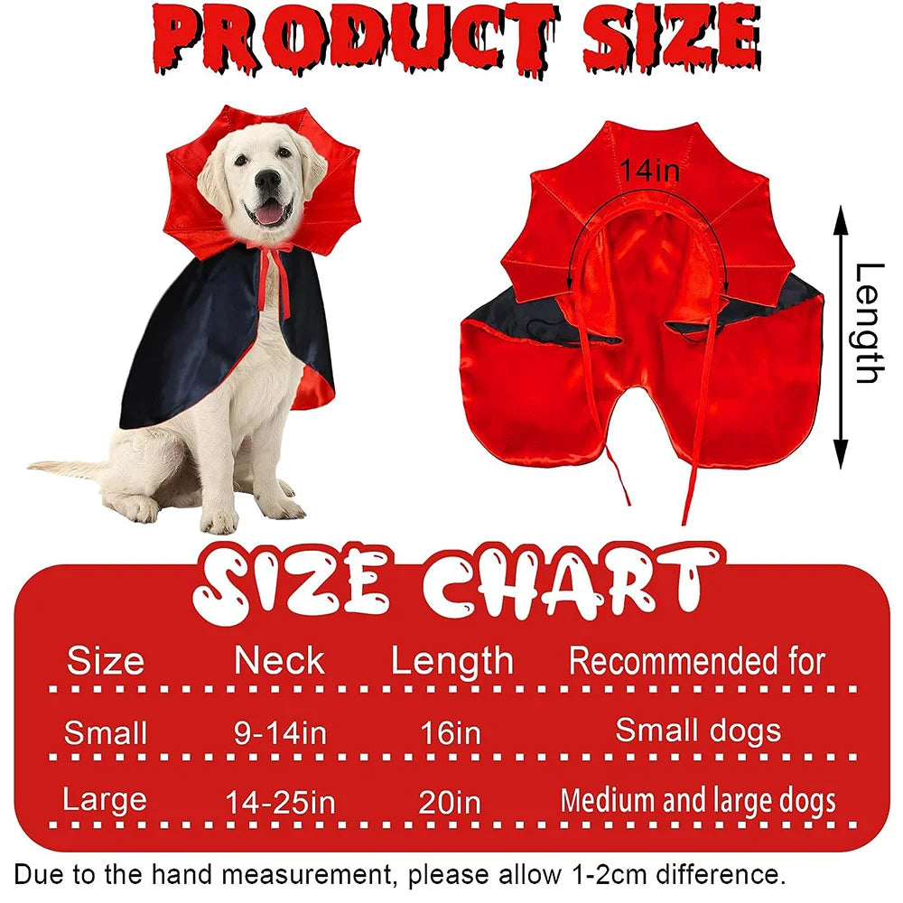 Pet Vampire Cloak