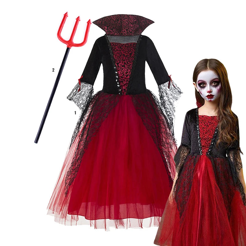 Girls' Vampire Costume