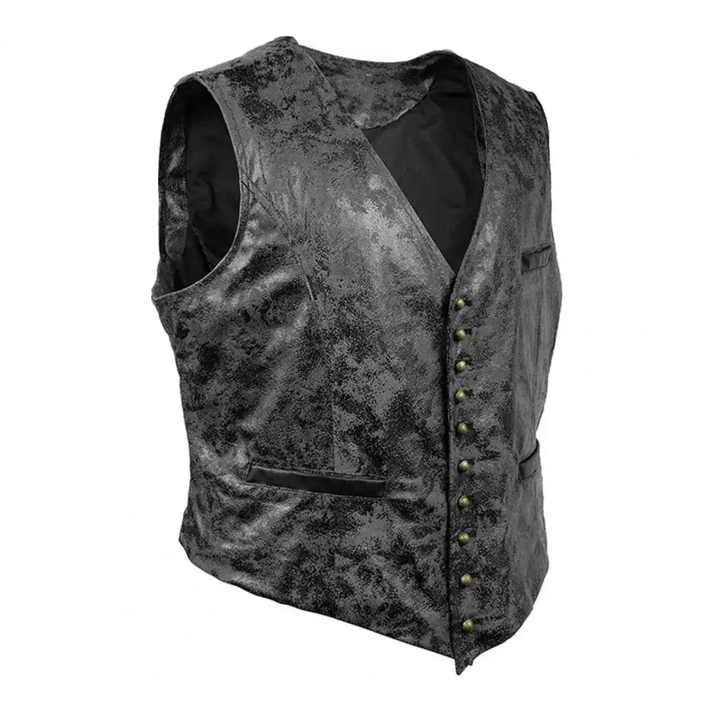 Men's Steampunk Vest Costume