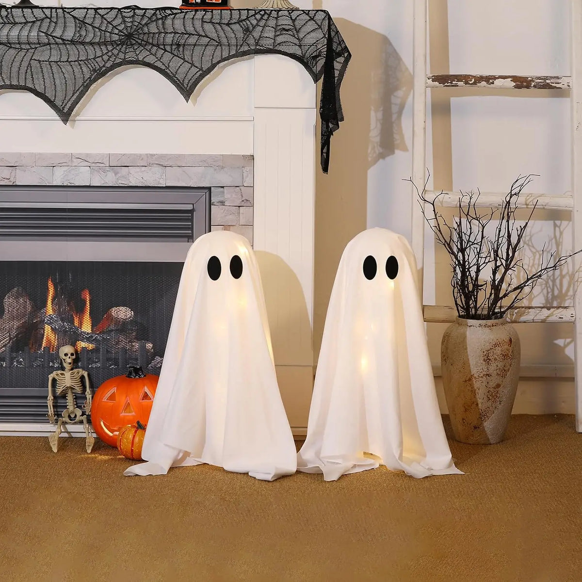 Ghosts with Lights (2 Pack)