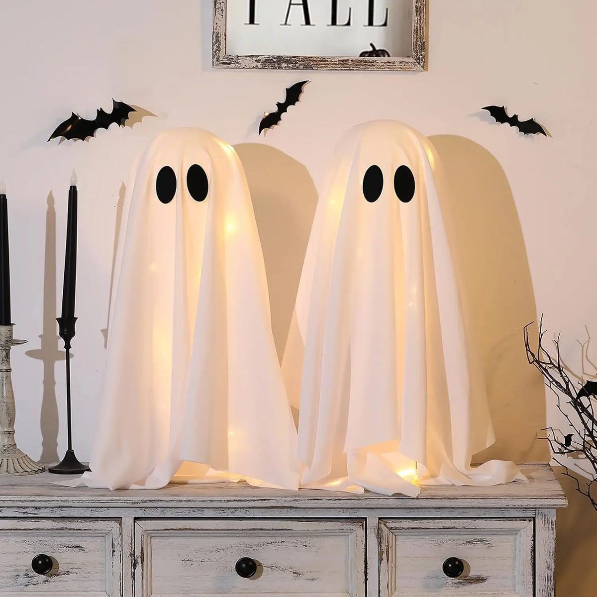 Ghosts with Lights (2 Pack)