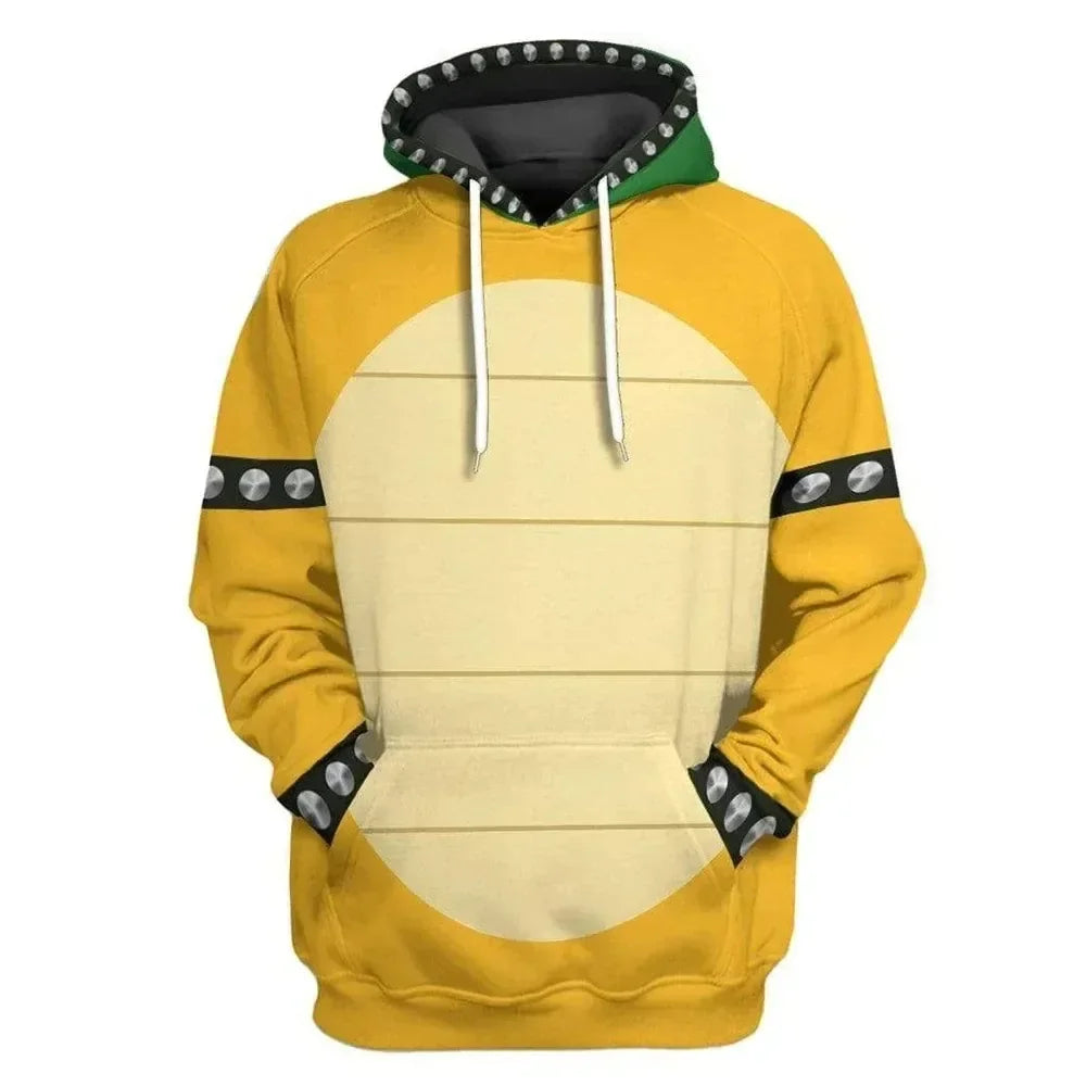 Red, Green & Shell Costume Hoodie