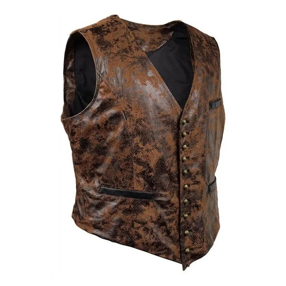 Men's Steampunk Vest Costume