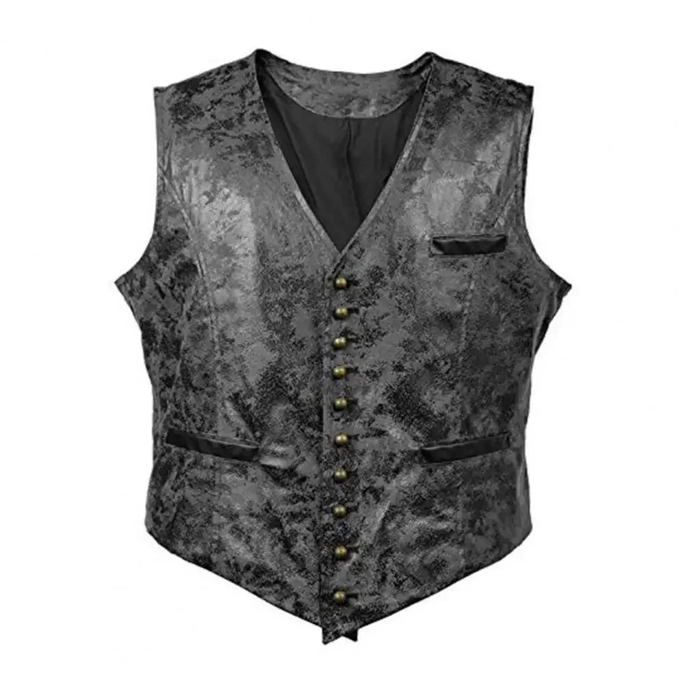 Men's Steampunk Vest Costume