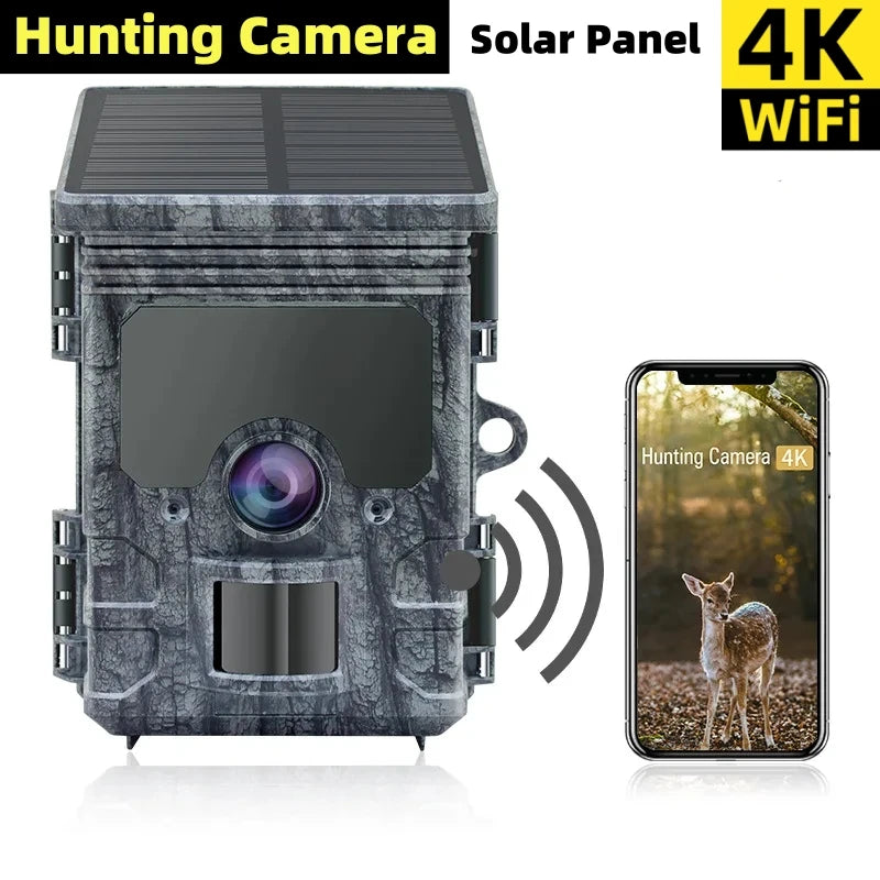 CozyCabin SolarScout™ 4K Camera