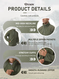 Esdy Men's Outdoor Thin Fleece Jacket
