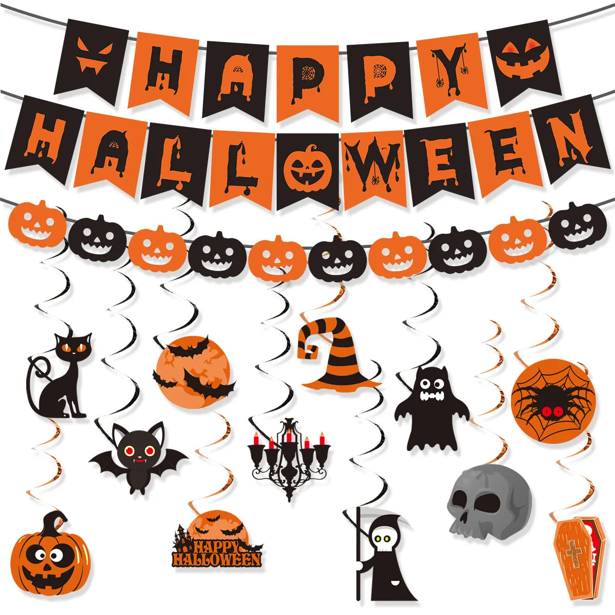 Halloween Party Decoration Kit