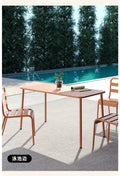 Long Outdoor Patio Table