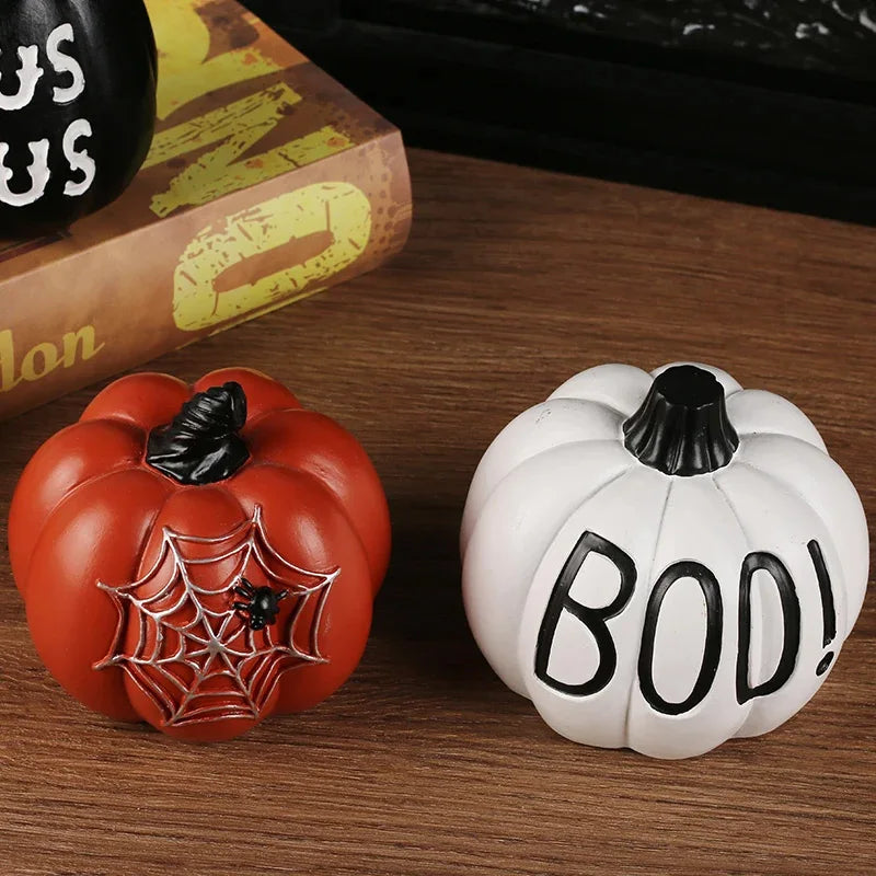 Resin Pumpkin Word Decor