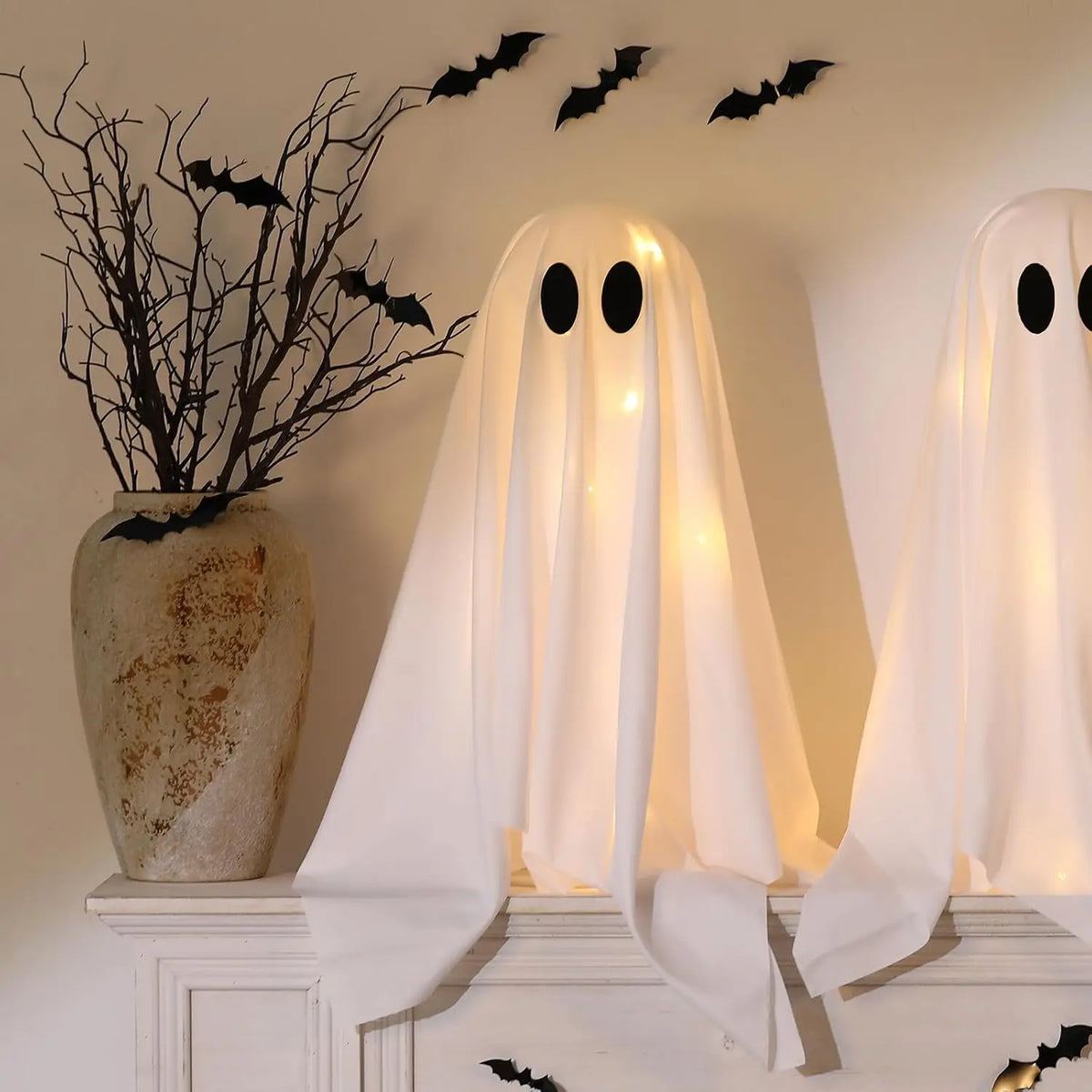 Ghosts with Lights (2 Pack)