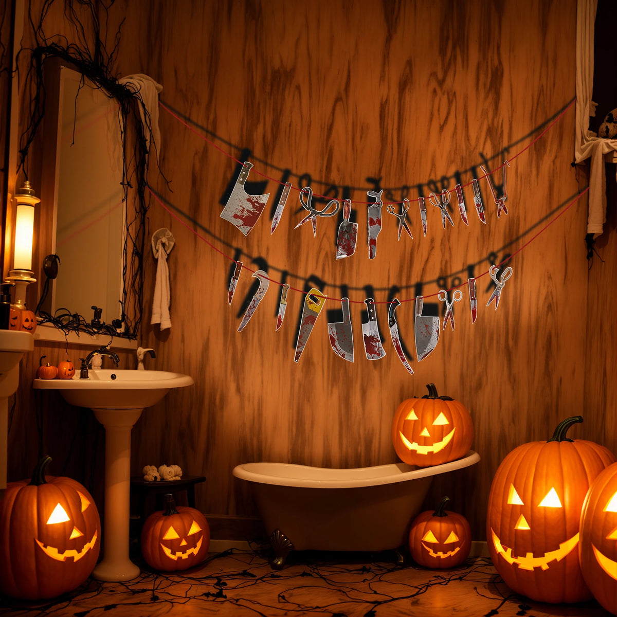 Insane Asylum Party Decor Set