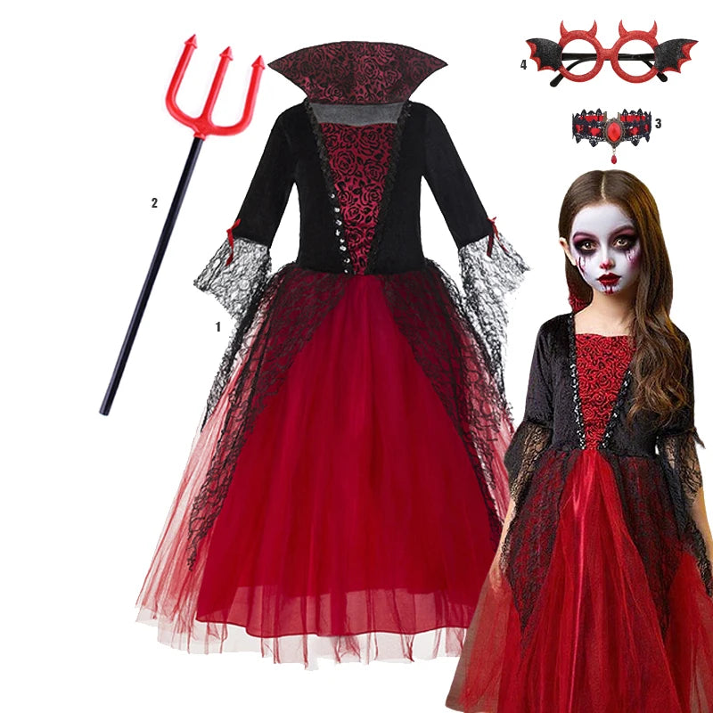 Girls' Vampire Costume