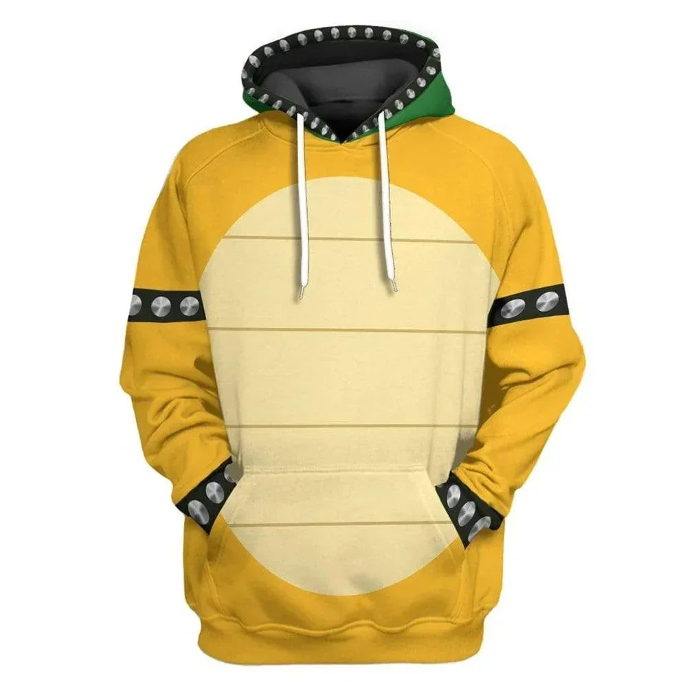 Red, Green & Shell Costume Hoodie