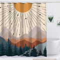 Abstract Shower Curtain