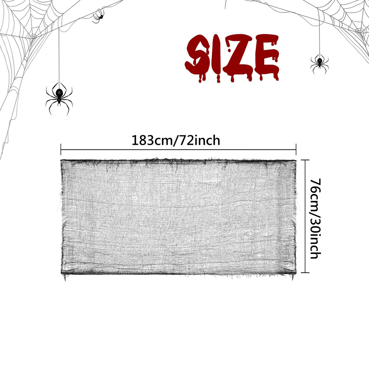 Creepy Cloth Gauze Decor
