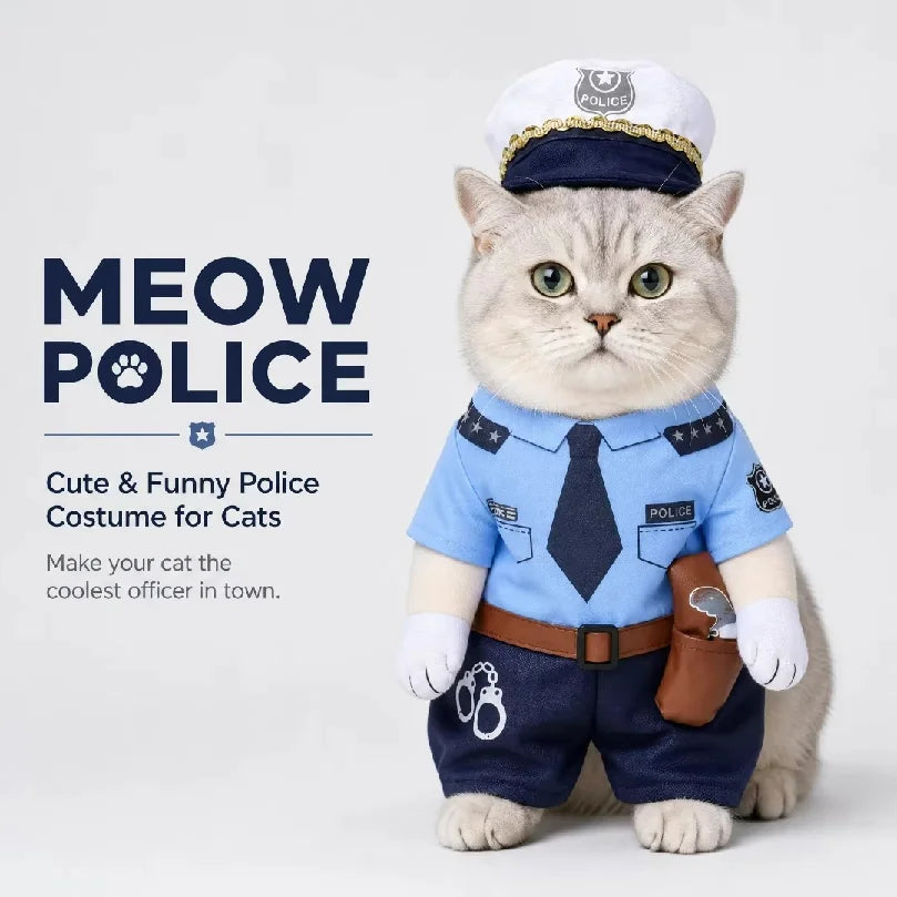 Pet Police Costume