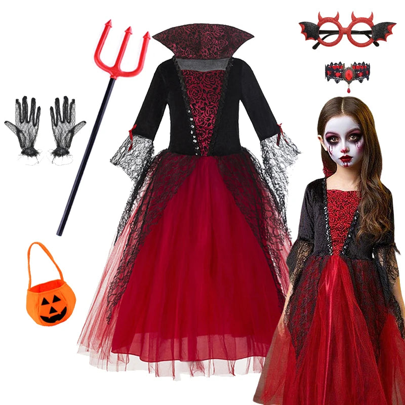Girls' Vampire Costume