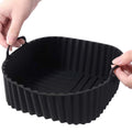 Reusable Silicone Air Fryer Liner ? Non-Stick & Dishwasher Safe, No More Scrubbing