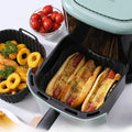 Reusable Silicone Air Fryer Liner ? Non-Stick & Dishwasher Safe, No More Scrubbing